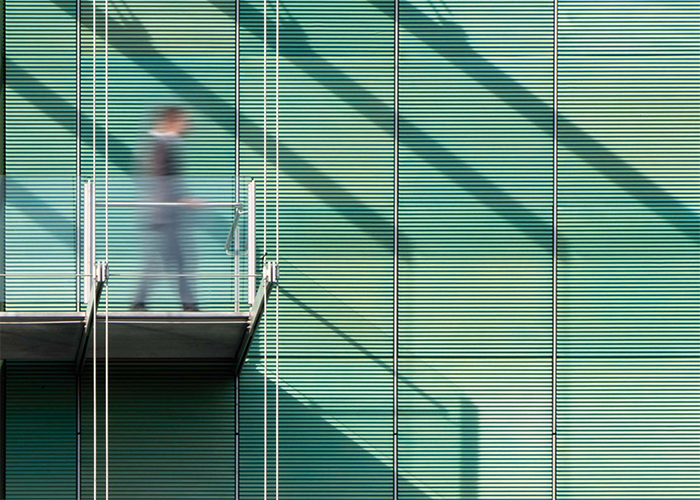 ISGM copper facade detail photo