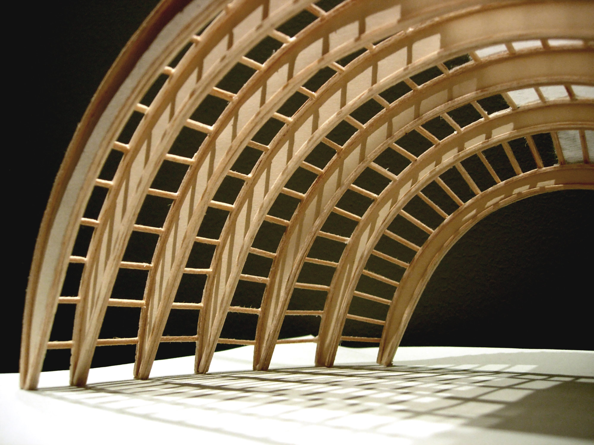 Oakview Bandshell, model, by Kevin Schorn