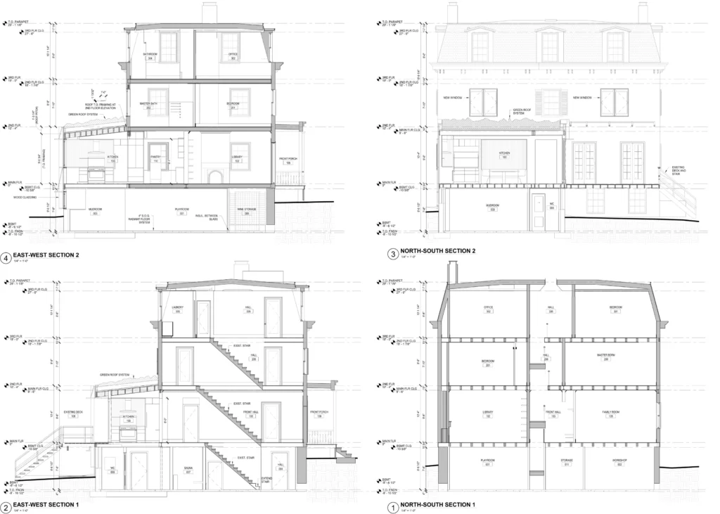 SCHORN_Piermont House_Building sections