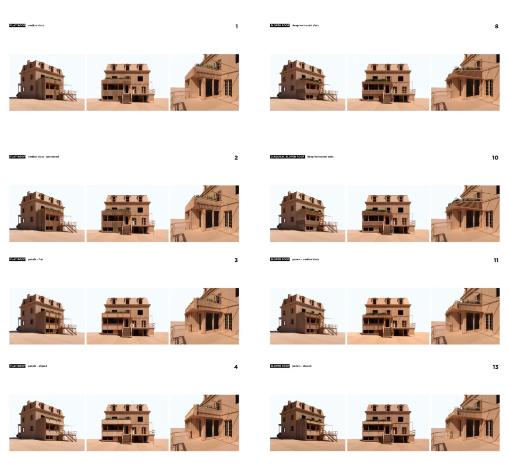 SCHORN_Piermont House_facade studies