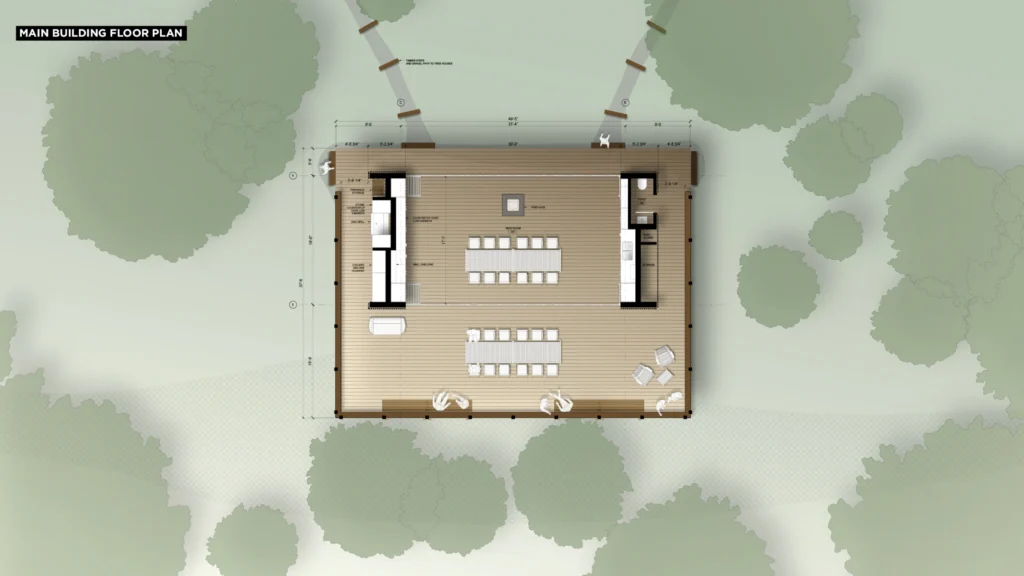 SCHORN_River Camp_DWG - Pavilion Plan